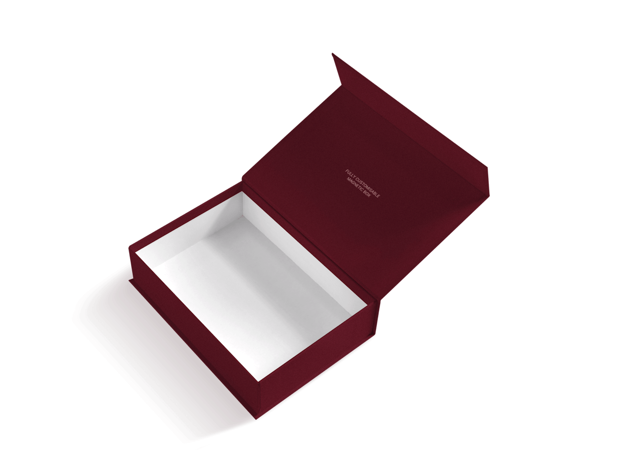 Personalizowane pudełko magnetyczne na wino z tektury litej 2