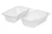 2-geteilte Lunchbox 227×178×50 mm PP 1