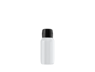 60ml Glasflasche mit Deckel