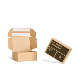 Boîte d’expédition e-commerce personnalisée
