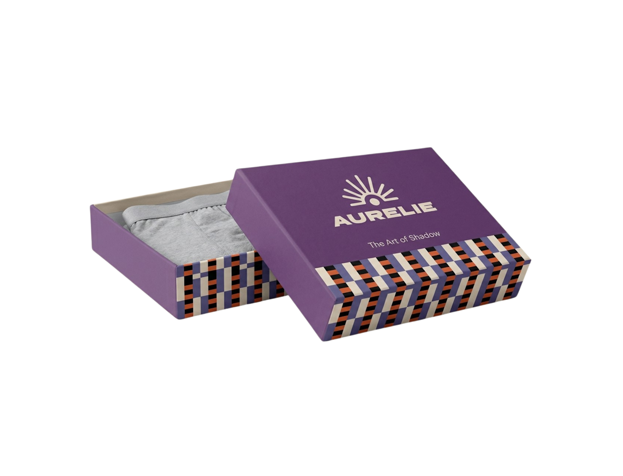 Custom Underwear Rigid Box with Lid 2