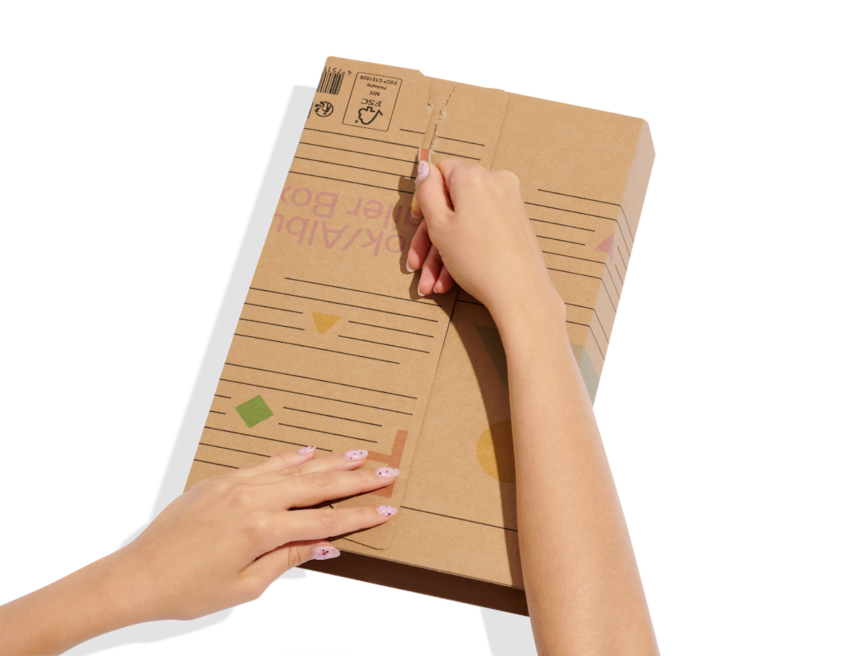 Emballage pour Livres personnalisable 2