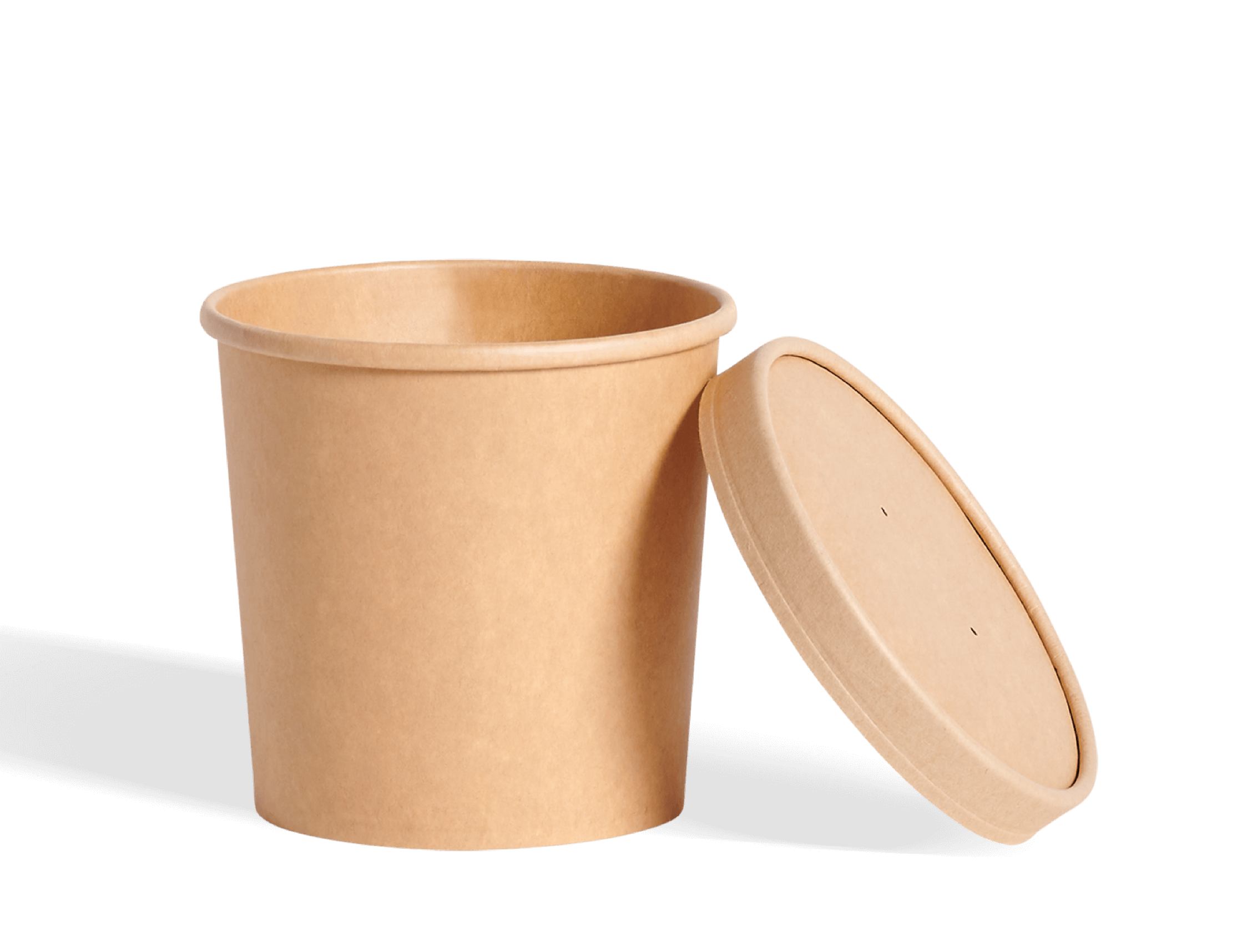 Bio Soup Bowl with Lid, Spoon & Paper Bag