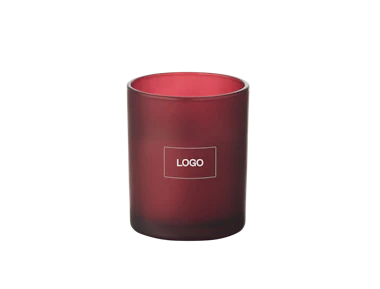 Bougie cire végétale avec mèche en bois 80g personnalisée