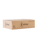 B2 Pudełko klapowe, logo InPost