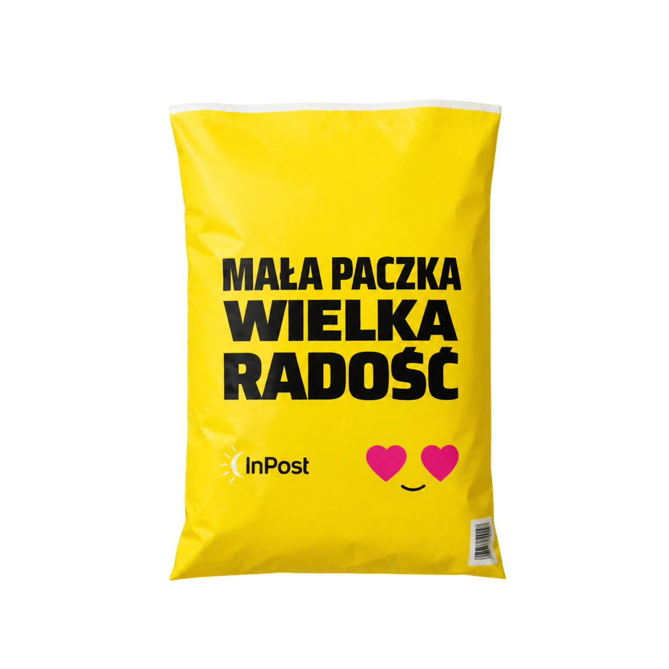 Zestaw 1 - Foliopak mały z logo InPost (29,5 × 40 × 0,1 cm) 500 szt.