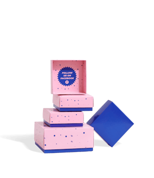 product box with a separate lid