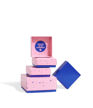 product box with a separate lid