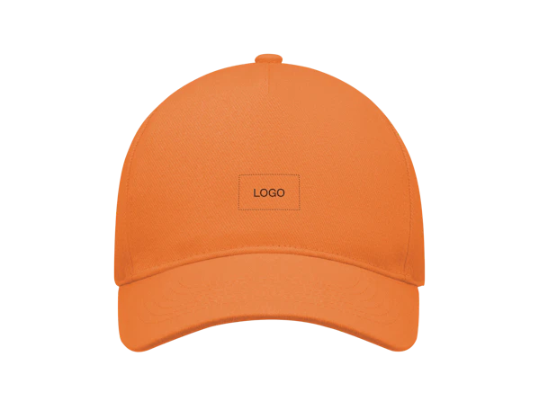 Cappellino baseball 5 pannelli cotone spazzolato pesante personalizzato