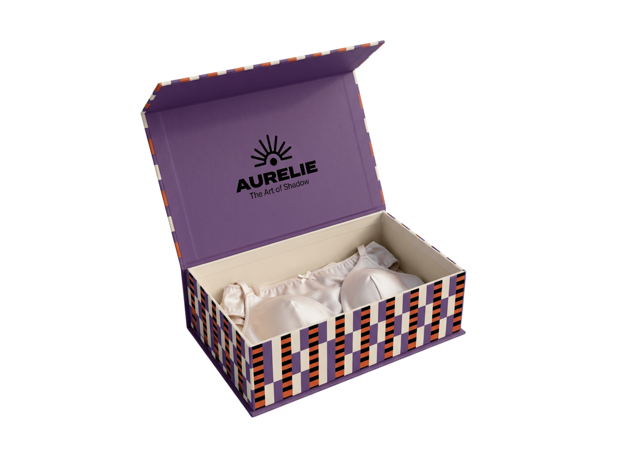 Custom Lingerie Rigid Magnetic Box 1