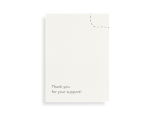 Pre-Printed Thank You Cards