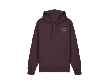 Sweats à capuche unisexe en coton biologique personnalisé