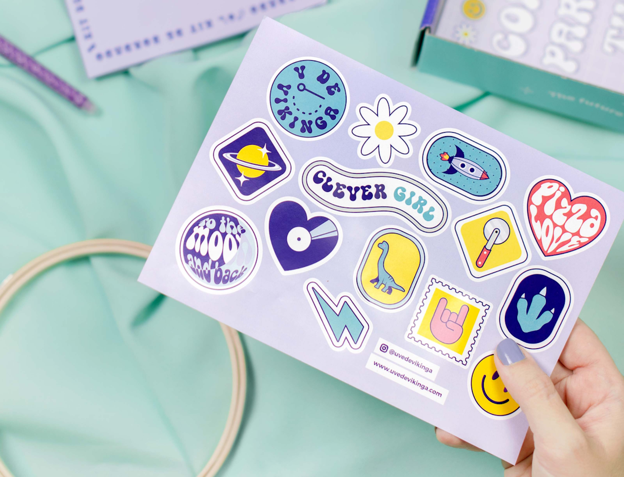 Planches de stickers personnalisés 8