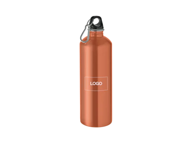 Custom Recycled Stainless Steel Single Wall Bottle 1000ml