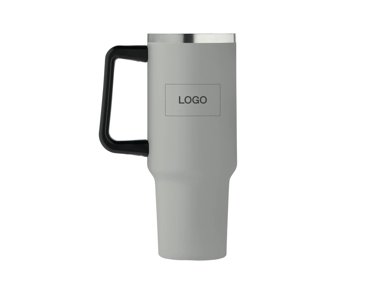 Tumbler acciaio inox riciclato doppia parete 1200ml personalizzato 1