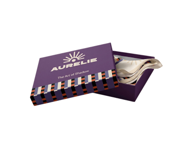 Custom Scarf Rigid Box with Lid