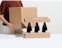 Plain Bottle Box with Inserts