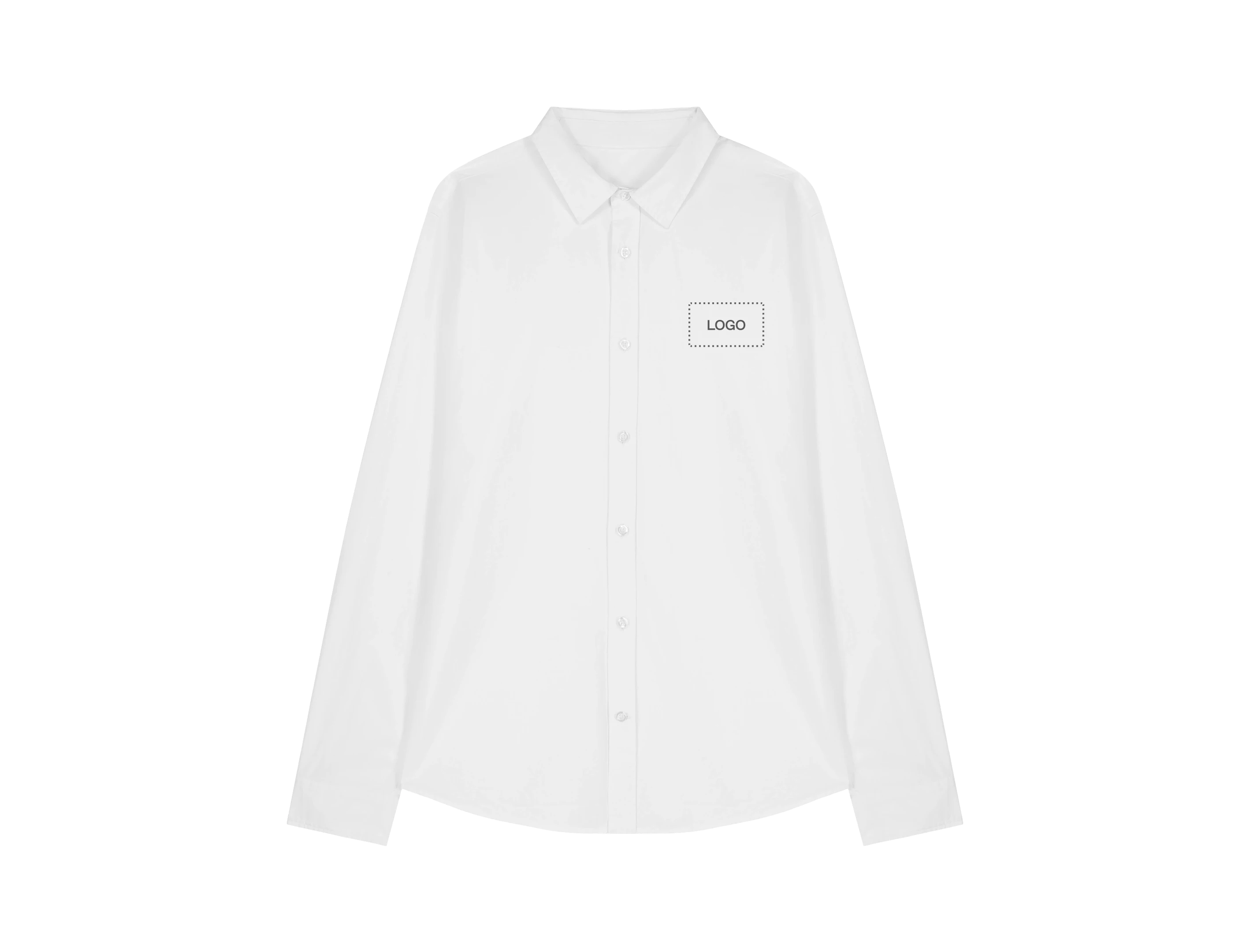 Custom Women Organic Cotton Point-Collar Shirt