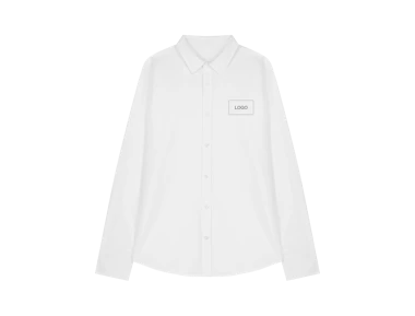 Custom Women Organic Cotton Point-Collar Shirt