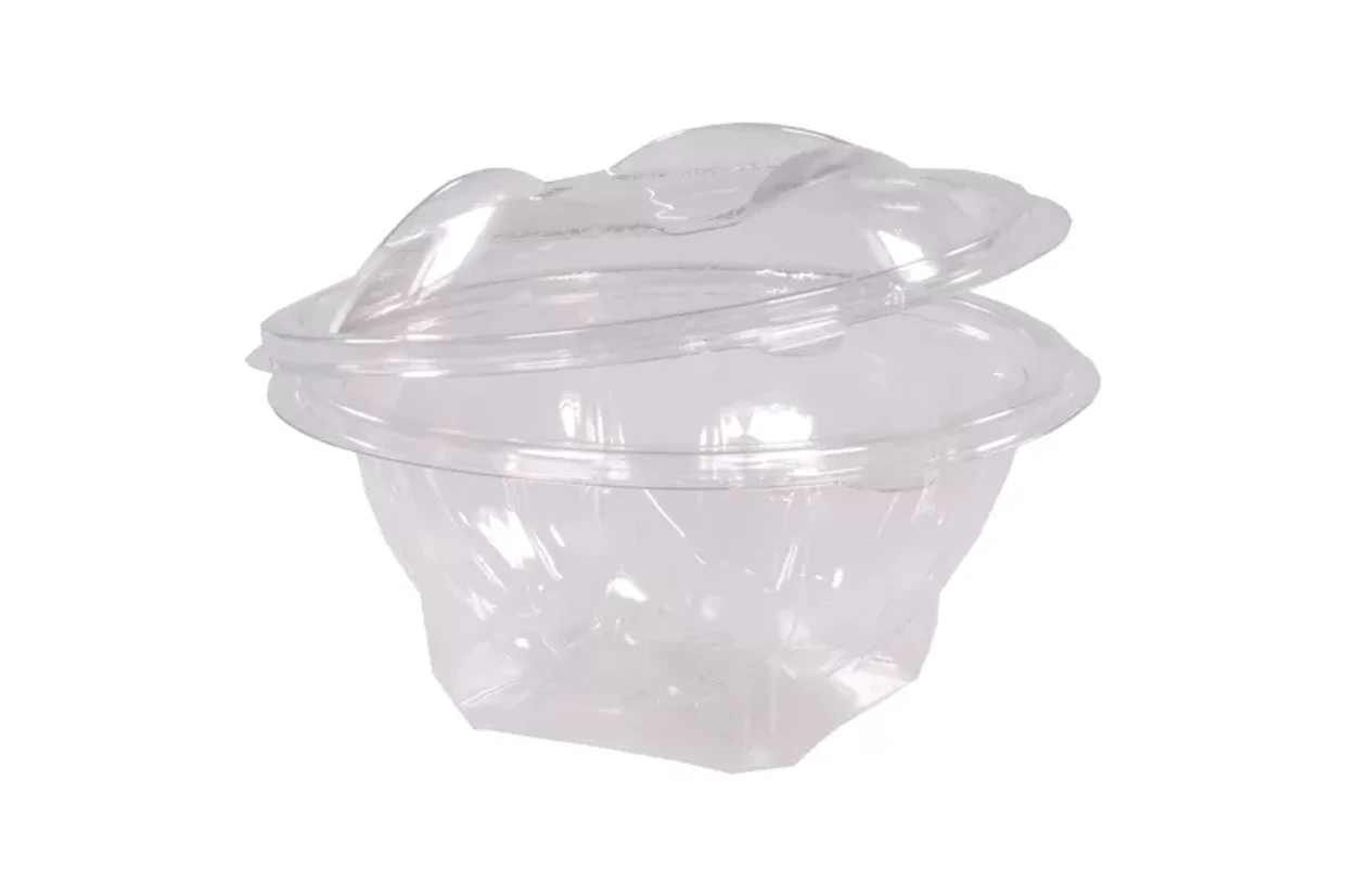 Runde Dessertschale mit UFO-Deckel Sekipack 370 ml 1