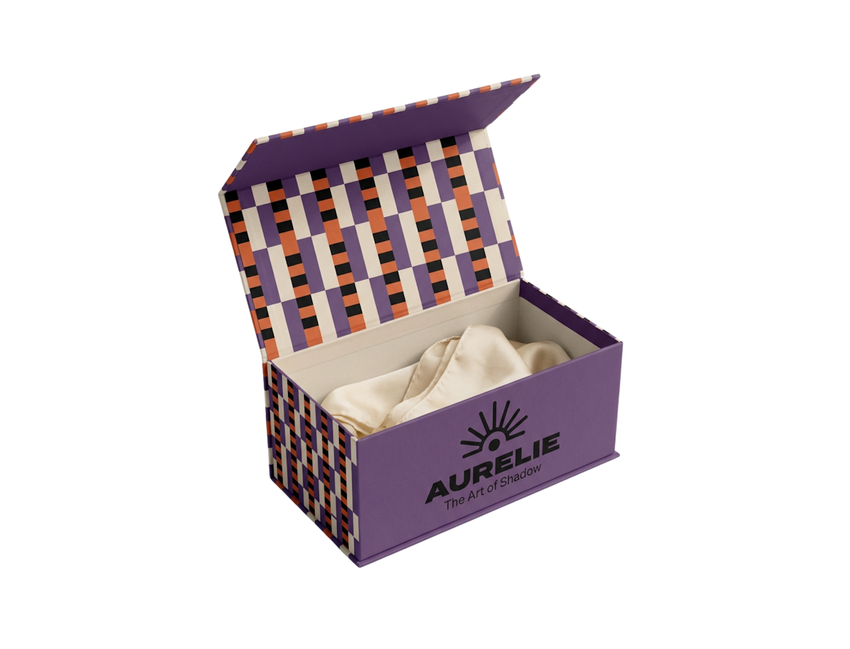 Custom Scarf Rigid Magnetic Box 1