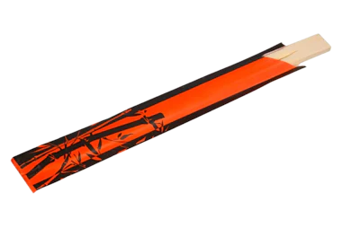 Sushi chopsticks, white and red packaging