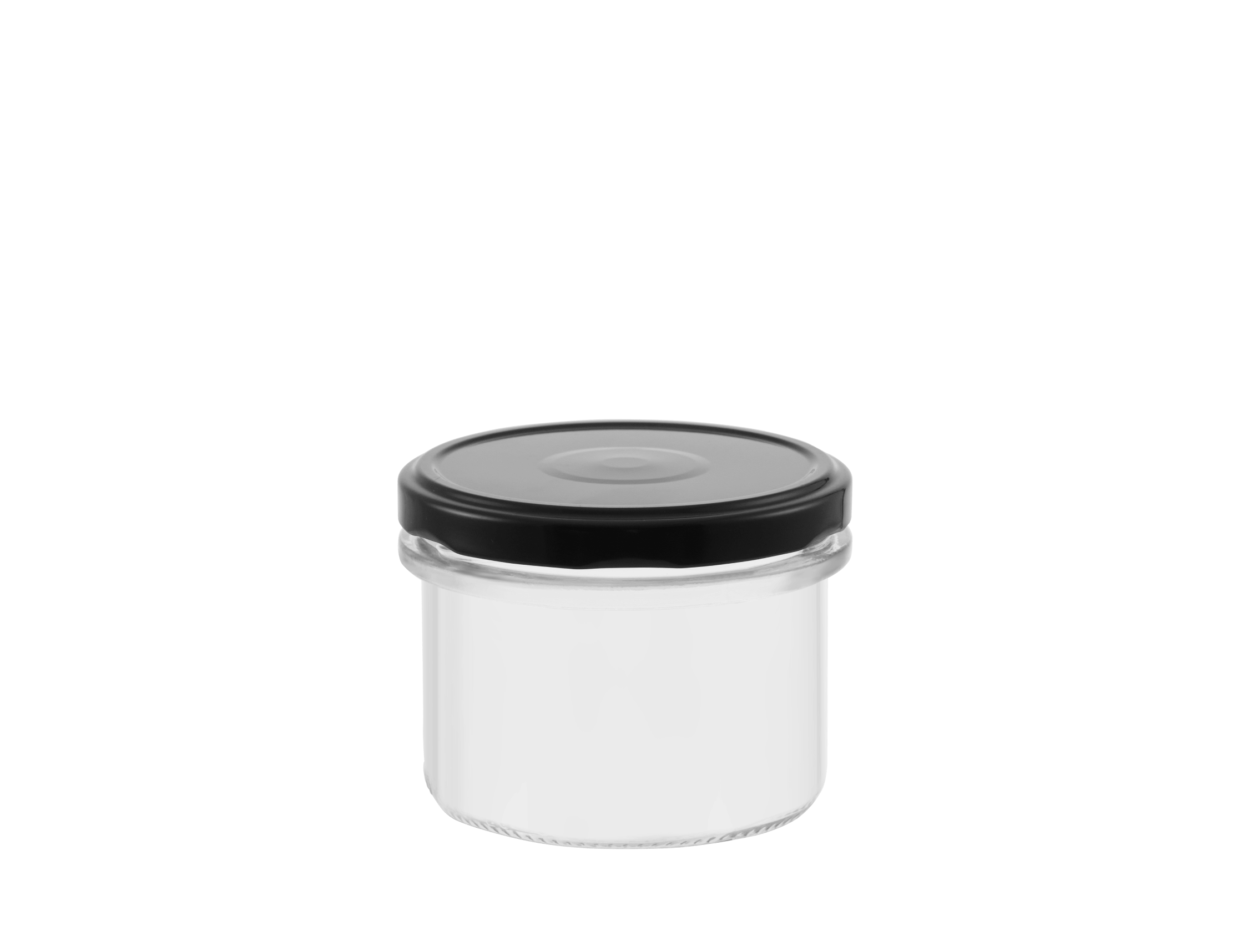 Packlahomas 9 Ml Glaswürfel Mit Schwarzem Deckel - Nachfüllbare Kosmetikbehälter, Klar, Für Cremes & Seren