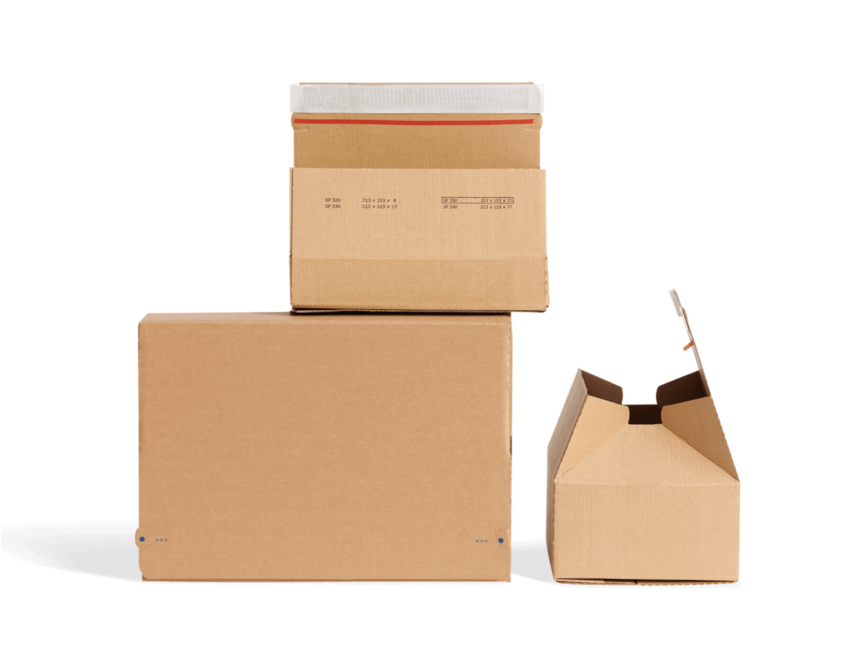 Plain Small Shipping Box 3
