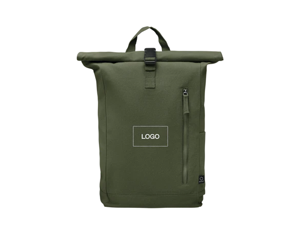 Zaino rolltop resistente personalizzato