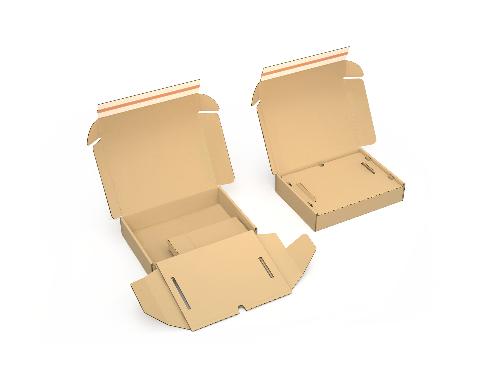 Plain Laptop Shipping Box