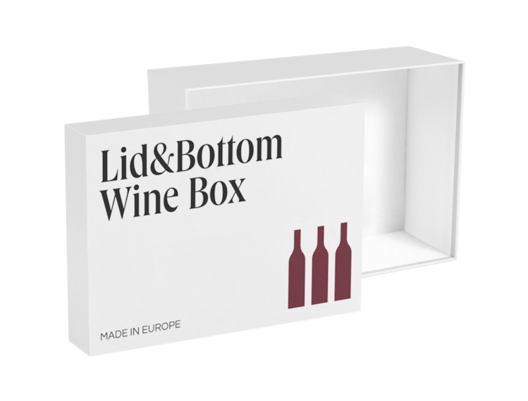 Deckel & Boden Weinkarton