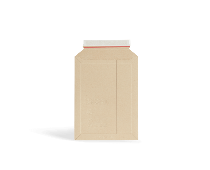 Versandtasche aus Vollpappe