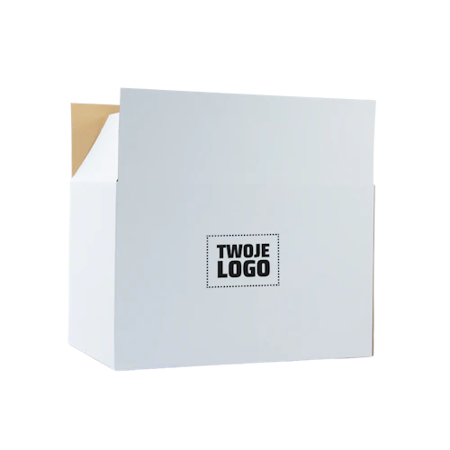 K180 Karton wysyłkowy 80×50×50cm Biały z logo