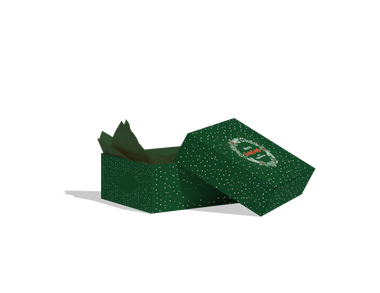 Custom Christmas Gift Rigid Box with Lid