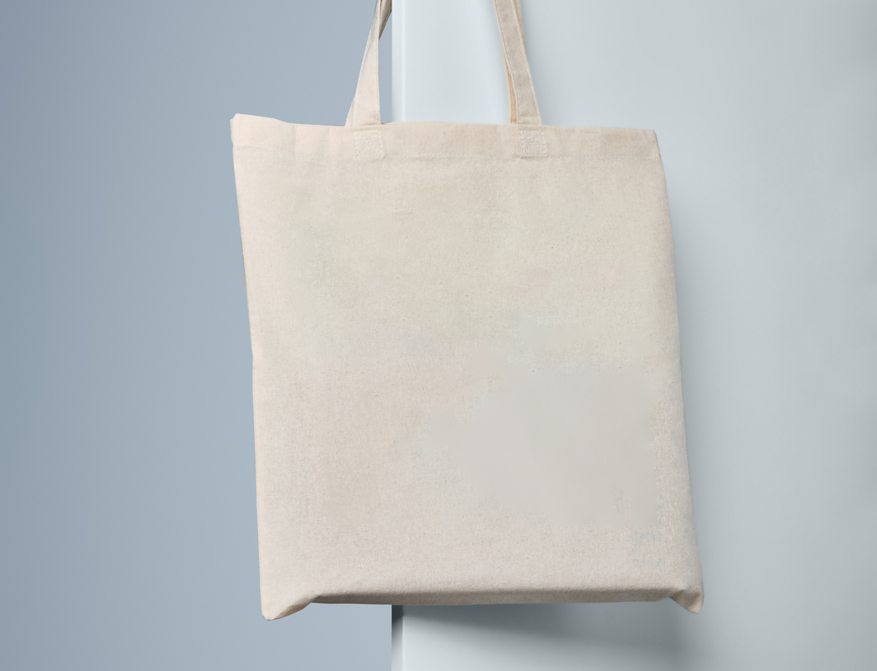 Unbedruckte Baumwolltasche 3