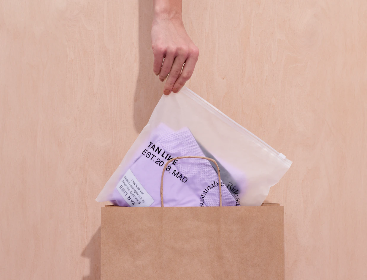 Individueller Zip-Beutel zum Verpacken von Werbeartikeln 6