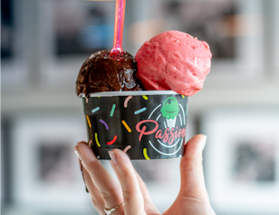 Personalisierter Eiscremebecher 