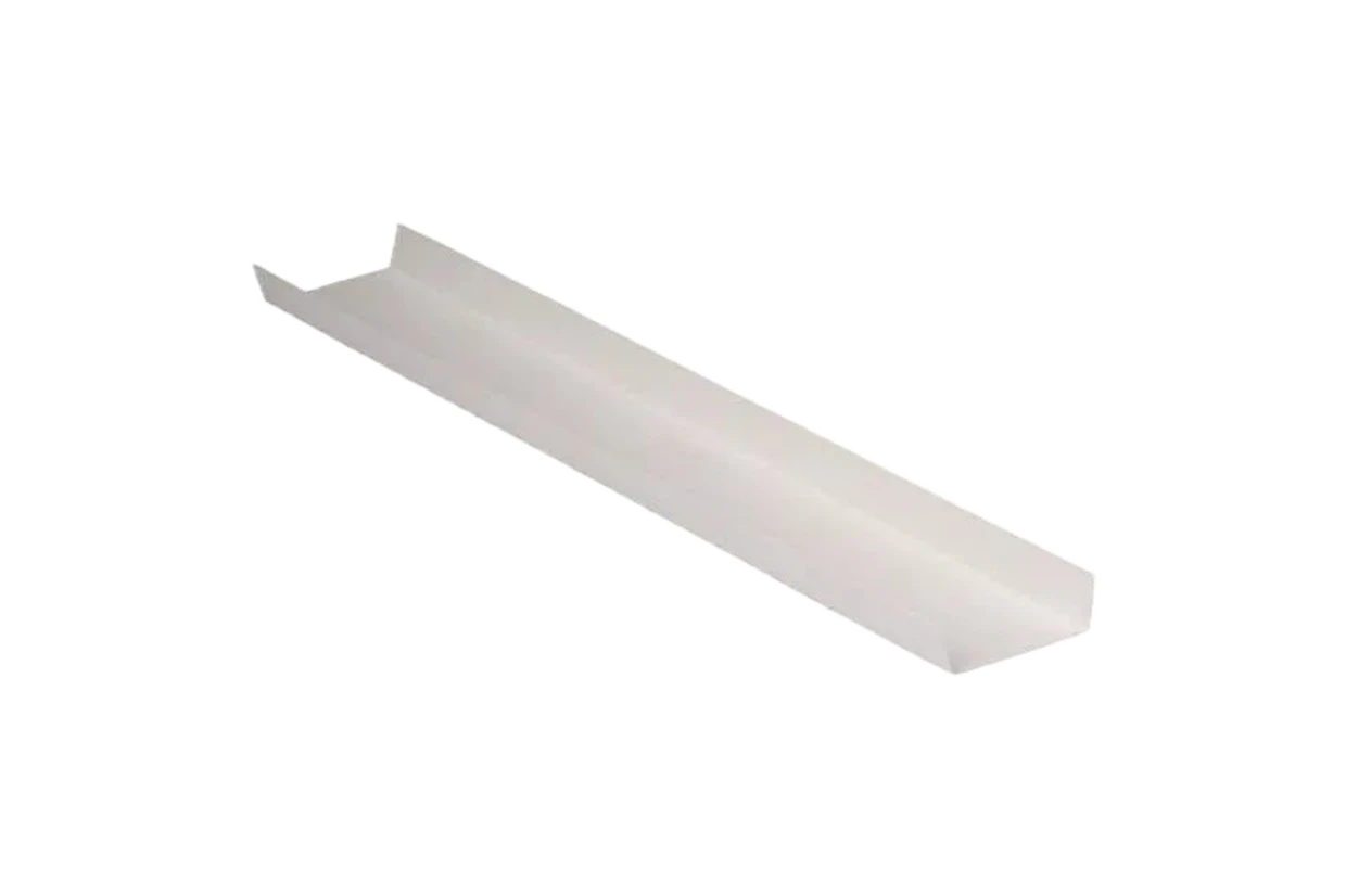Bandeja de cartón, blanca 33×6x2 cm
 2